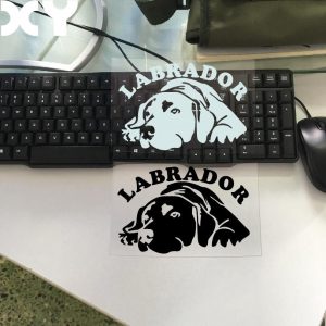 "Sleepy Labrador" Sticker
